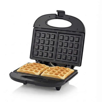 Prestige PWM 01 Waffle Maker – 800W Electric Waffle Toaster with Non-Stick Die-Cast Plates & Power Indicator