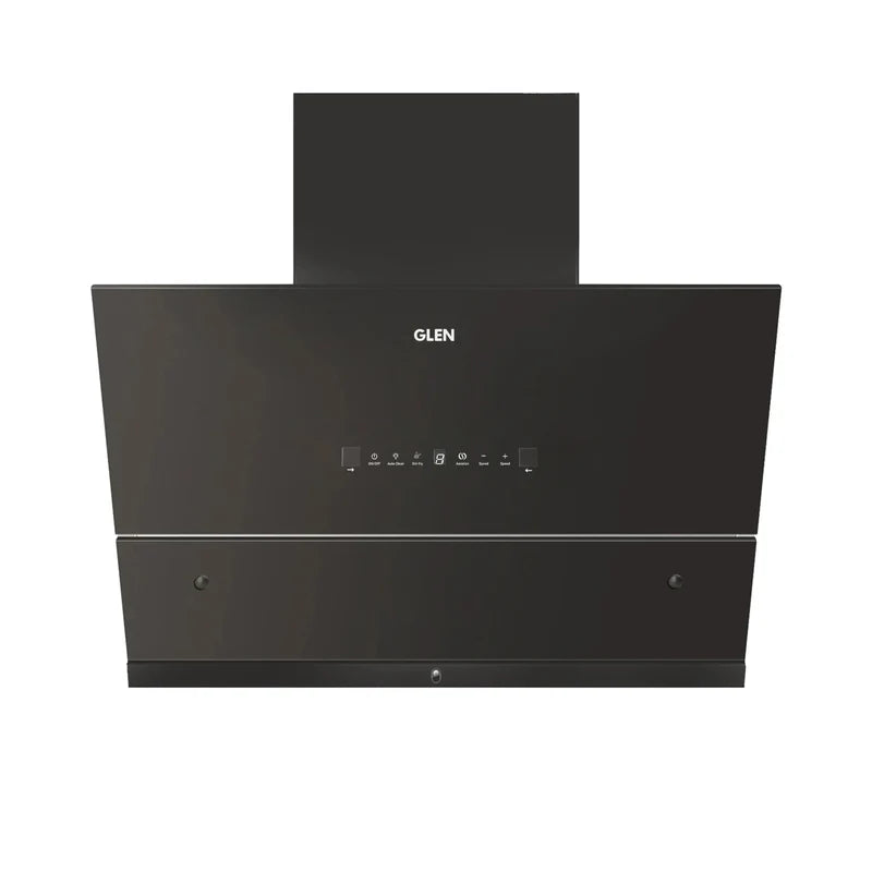 Glen CH 6065 HSR BLDC BL AC 60/75/90cm Auto Clean Glass Filterless Kitchen Chimney – 1600 m³/h, Heat Sensor & BLDC Motor