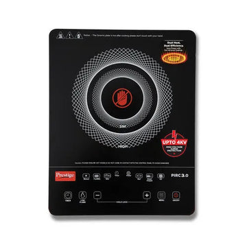 Prestige PIRC 3.0 Plus 2400W Infrared Cooktop – Indian Menu Options, Timer & Adjustable Temperature Control