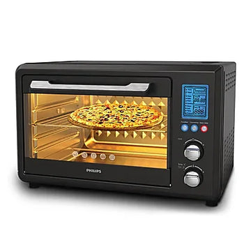 Philips Oven Toaster Grill 36Litre | 2000W with Opti Temp Technology | Black (HD6976/00)