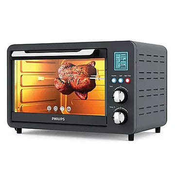 Buy Philips Oven Toaster Grill 25Litre | 1500W with Opti Temp Technology | Grey (HD6975/00)