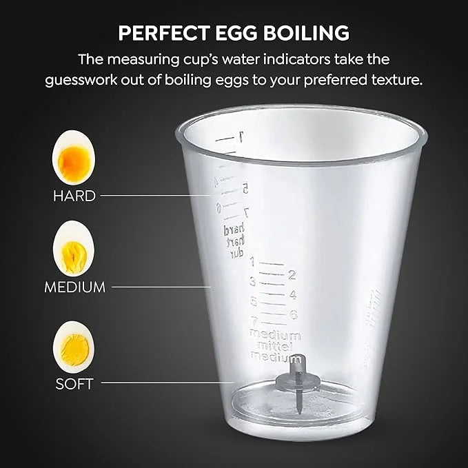 Prestige Electric Egg Boiler PEB-01 | 350-Watt | 7 Eggs at Once | Auto Switch-Off | Stainless Steel