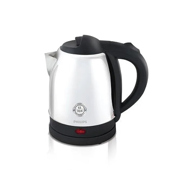 Philips HD9373/00 Kettle | 1.5L Stainless Steel and 1500W | triple safe auto cut off | Black
