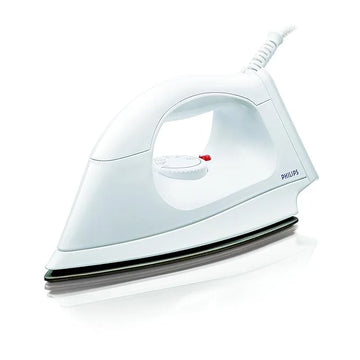 Buy Philips HI113 Dry Iron | 1000 Watt in White | PTFE Coating