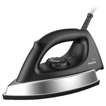Philips Best Dry Iron in India | 1000 Watt and Thermostat Controlled | Black (GC181/80)