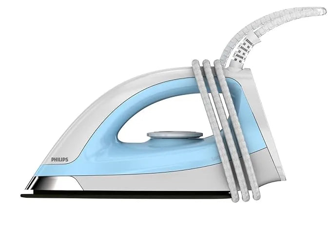 Philips GC157/02 Best Dry Iron | 1100 Watt in White/Blue