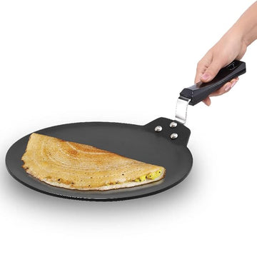 Hawkins Futura Non-Stick Induction Dosa Tawa | Hard Anodised & PFOA Free | Multiple sizes