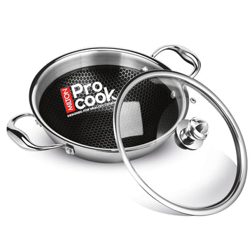 Milton Pro Cook Hexa Tri-Ply Kadhai