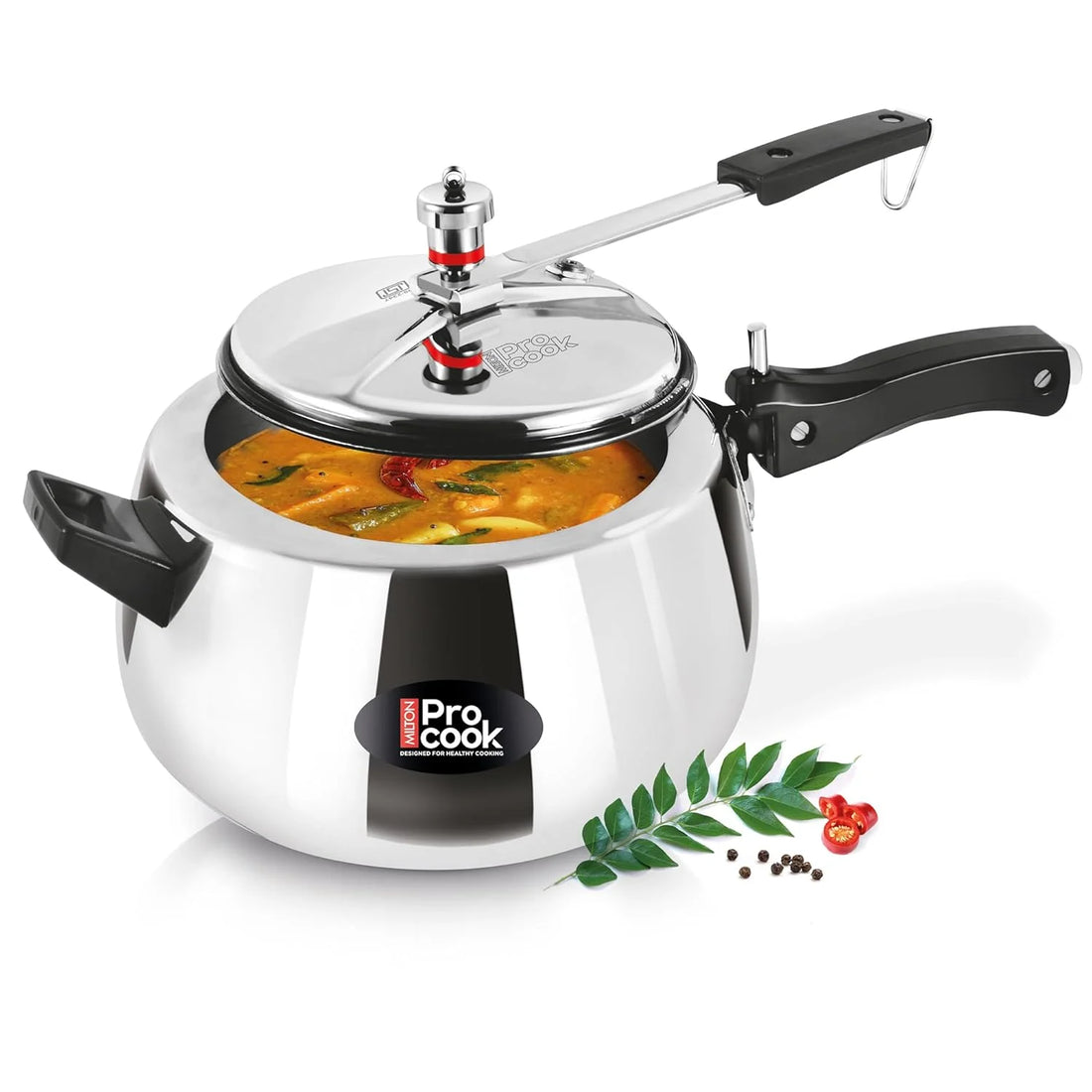 Milton ProCook Curve Aluminium Induction Pressure Cooker