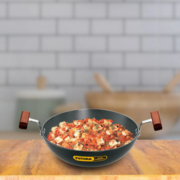 HARD ANODISED DEEP-FRY PAN