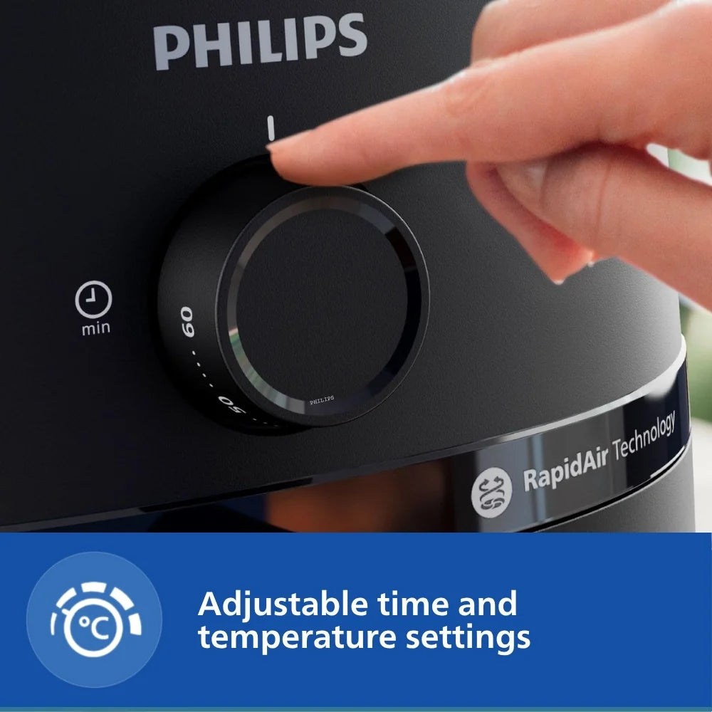 Philips 6.2 Litre Analog Airfryer NA130/00 | Rapid Air Technology - 1700W
