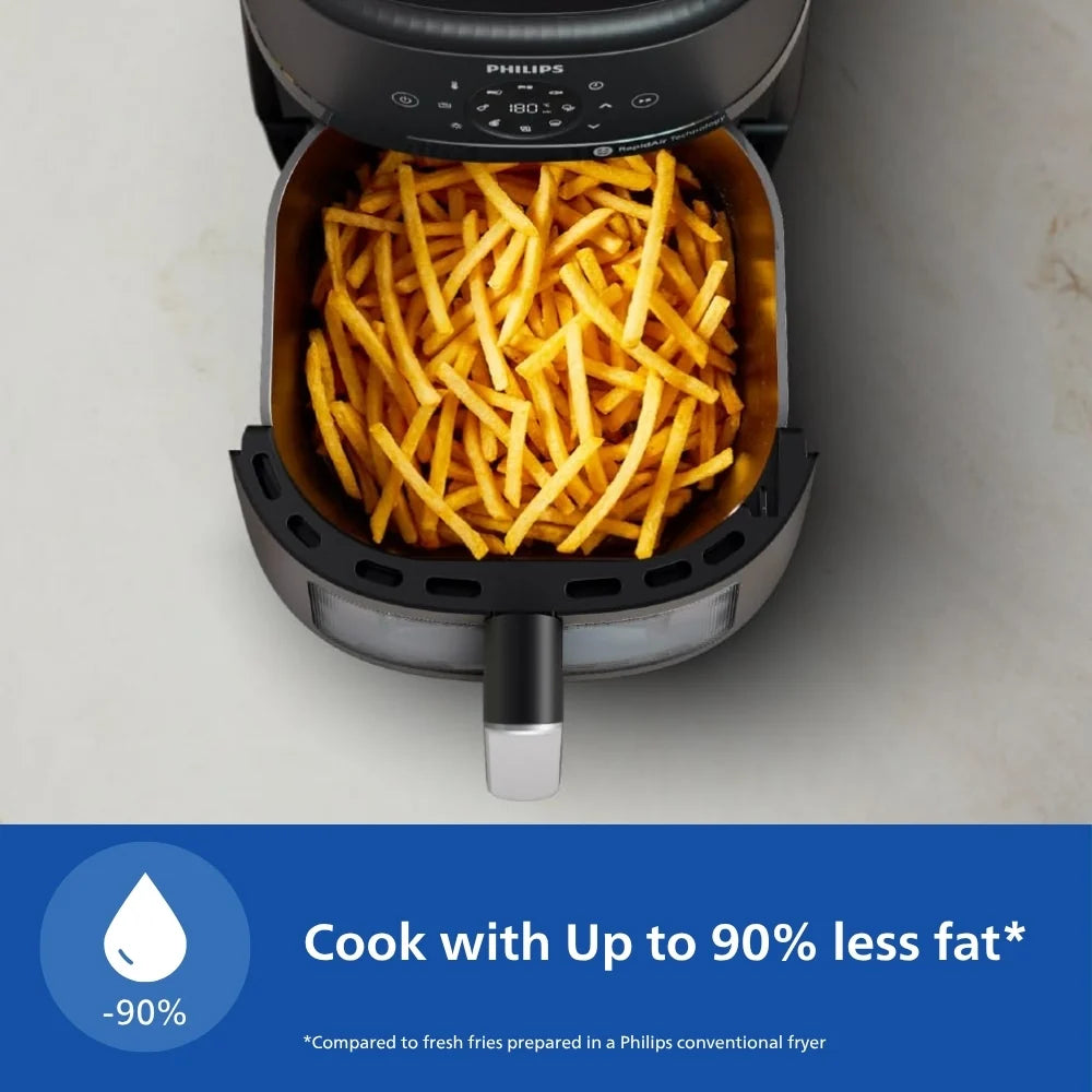 Philips 4.2 Litre Digital Airfryer NA221/00 | Touch Control Air Fryer