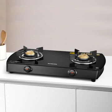 Borosil Prima 2 Burner Glass Top Gas Stove