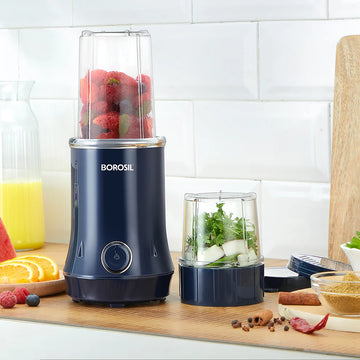 Borosil Nutrifresh NB07 Blender & Smoothie Maker with SS Blade