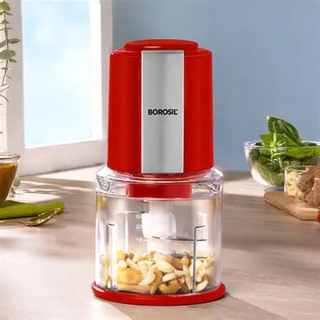 Borosil Chef Delite 300W Electric Chopper with Dual Blade