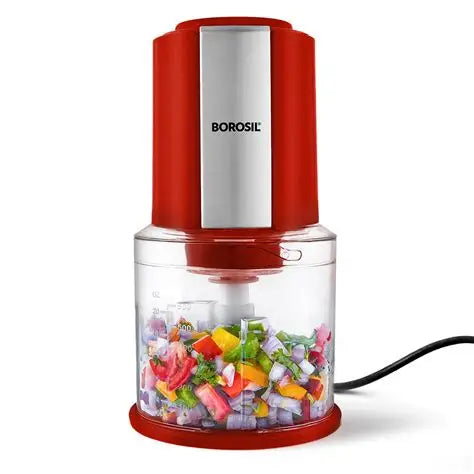 Borosil Chef Delite 300W Electric Chopper with Dual Blade