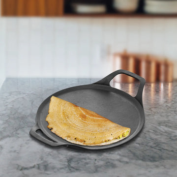 Reinforced Cast Iron Dosa Tava 27 cm