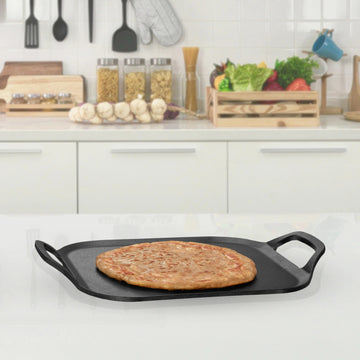 Reinforced Cast Iron Square Tava 26 cm