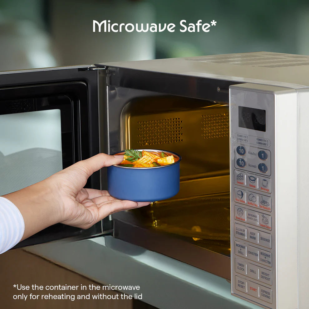 Borosil Carrymore Microwave-Safe Lunch Box Set of 2