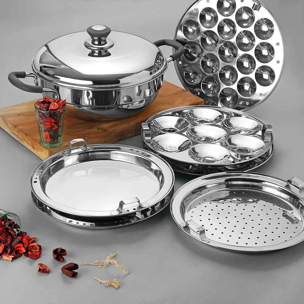Chakmak IROKO Triply Multi Kadhai Triply - 6 PLATES