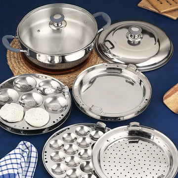 Chakmak IROKO Triply Multi Kadhai Triply - 6 PLATES