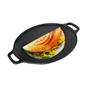 Prestige Cast Iron Dosa Tawa 30 cm Scratch Resistant Round Base