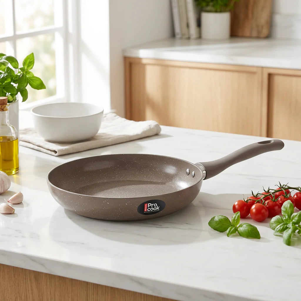 Milton ProCook Ceramic Fry Pan | Premium Non-Stick Induction Fry Pan