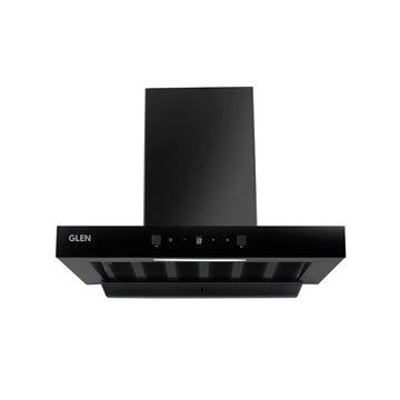 Glen 6052 DI BL AC 60 60cm Auto Clean Filterless Kitchen Chimney – 1200 m³/h, Motion Sensor & Digital Display