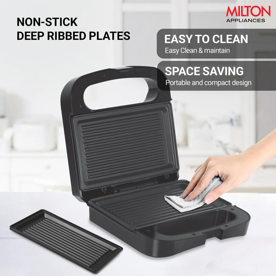 Milton HSG022 Sandwich Griller