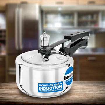HAWKINS STAINLESS STEEL PRESSURE COOKER