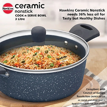 CERAMIC NS COOK N SERVE BOWL