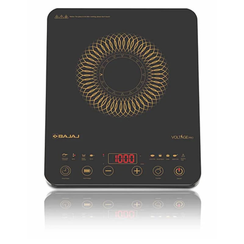 Bajaj Induction Stove Majesty Slim 2100W with Smooth Touch Controls