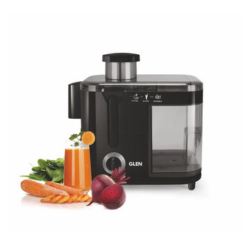 Glen Juicer 4014JU, 600W with Stainless Steel Filter, 2 Speed Settings & Pulse Function - Black