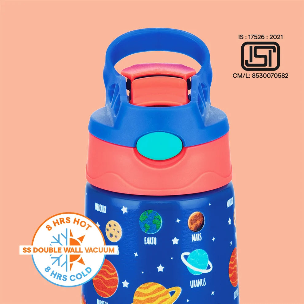 Borosil Space Kids Sipper Bottle