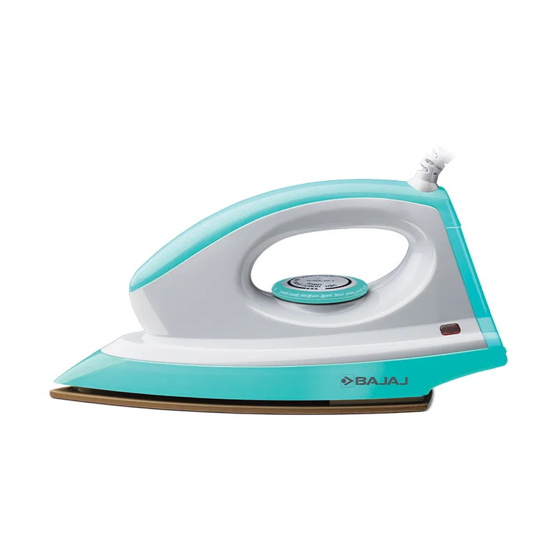 Bajaj Majesty Canvas Light Weight Dry Iron | Non-Stick Soleplate