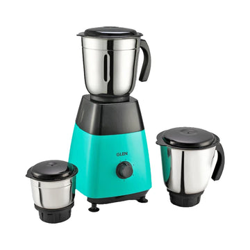 Glen Mixer Grinder 500W with 3 Stainless Steel Jars and 3 Speed Settings (4023)