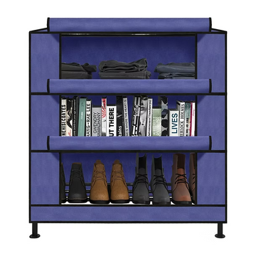 TNT Shoe Rack Organizer | Multi-Tier Shoe Storage Rack for Home | 3 to 6 Shelf