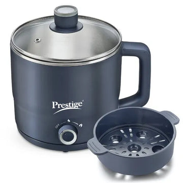 Prestige Multi Cooker with Steamer and Egg Rack 1.5 L