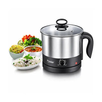 Prestige Electric Multi Cook Kettle with Glass Lid - 1L