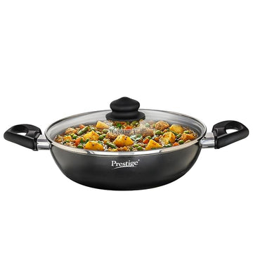 Prestige Omega Deluxe Granite Non Stick Kadhai 3.25 L | Granite Finish