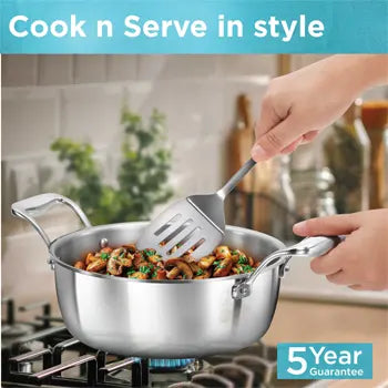Hawkins PRO Tri-Ply Cook & Serve Casserole 3L with Lid (PSC30S)