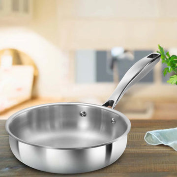 Hawkins PRO Tri-Ply Stainless Steel Frying Pan