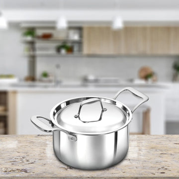 Hawkins PRO Tri-Ply 3L Milk Pan with Lid (PSMP30S)