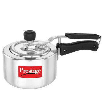 Prestige Nakshatra Svachh Aluminium Pressure Cooker | Spillage Control | Multiple Size