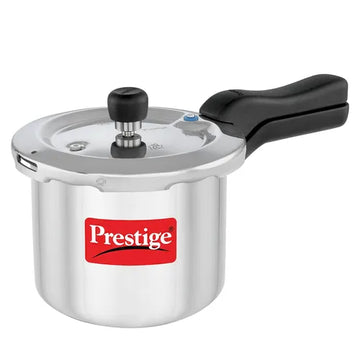 Prestige Svachh Aluminium Pressure Cooker with Anti-Bulge | Multiple Size