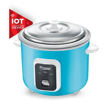 Prestige Rice Cooker Delight Smart 1.8L with 2 Aluminium Cooking Pans