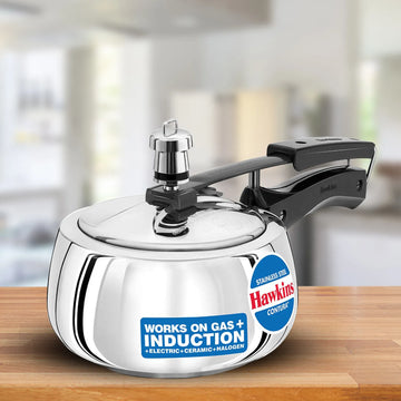 STAINLESS STEEL HAWKINS CONTURA PRESSURE COOKER