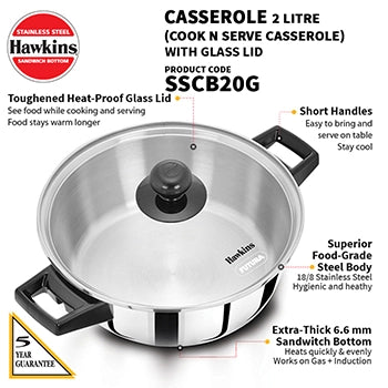 SS CASSEROLE