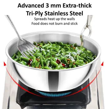 TRI-PLY TASLA (KADHAI)