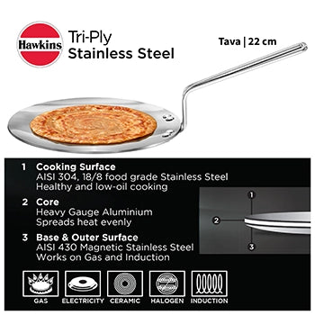 TRI-PLY TAVA